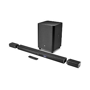 Soundbar JBL Bar 5.1 4K Ultra HD com caixas Surround e Subwoofer sem Fio Bivolt