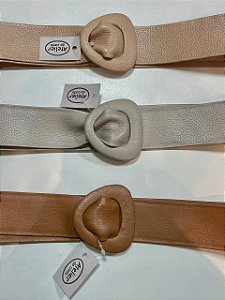 4510-CINTO COURO ESTILO FAIXA - TAM.UNICO