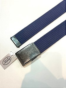 0040-CINTO CADARÇO DE ALGODAO COM FIVELA MILITAR