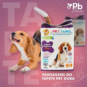 Tapete Higiênico para Cães Petduka Lavanda  60X80CM 30UNID