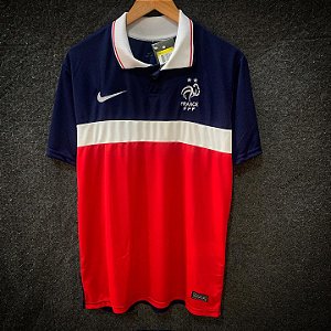 Camisa Seleção Da França Azul 2022 Masculina