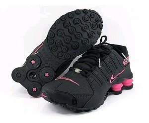 Ténis Nike Shox Nz Preto Com Detalhe Rosa Frete Grátis - Outlet Magrinho -  Os Melhores Preços só Aqui!