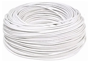 CABO PP 2x1,5mm BRANCO PARA SISTEMA DE SOM OUTDOOR (Instalação INCLUSA)