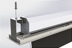 MOLDURA PARA TELA DE PROJEÇAO