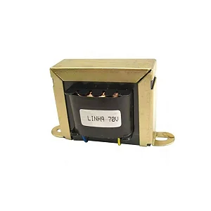 TRAFO DE LINHA 70V - (Instalação inclusa)