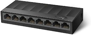 Switch Gigabit De Mesa Com 8 Portas 10/100/1000 Ls1008G  (Instalação Inclusa)