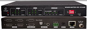Matrix 4X2 Scaler  - HDMI 2.0  (Instalação inclusa)