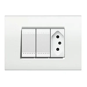 CONJUNTO DE TOMADA LIVING LIGTH ( Instalação Inclusa)