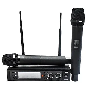 MICROFONE AKG WP 300 DUAL (INSTALAÇÃO INCLUSA)
