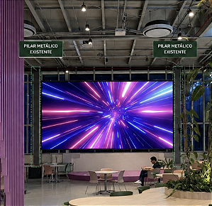 ESTRUTURA PAINEL DE LED