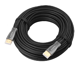 Cabo Hdmi 2.1 8k Fibra Óptica - 20 Metros (instalação inclusa)