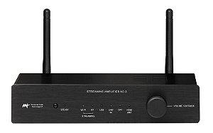 AMPLIFICADOR SLIM 2.1 CANAIS AAT AC3 G2 Com Streaming / Subwoofer Ativo (Instalação Inclusa)