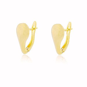 Brinco Click Gota Banho Ouro Quebec 18k