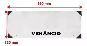 VIDRO 4MM 990X320 INC TEMP- F.ITALIA 110
