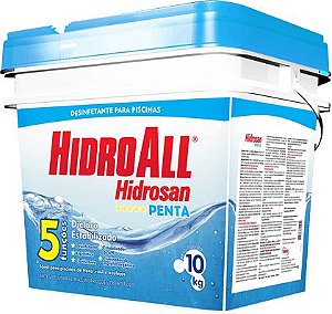 CLORO HIDROSAN PENTA 10KG-DICLORO ESTABILIZADO