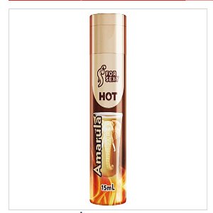 GEL COMESTÍVELl HOT 15 ml - For Sexy- Sabor AMARULA