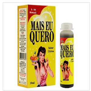 GEL COMESTÍVEL PARA SEXO ORAL MAIS EU QUERO 10ml - Loka Sensação