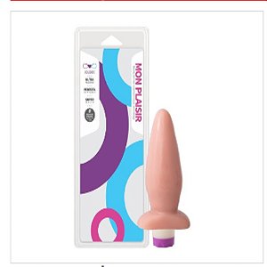 PLUG 14 x 5,4 COM VIBRADOR INTERNO - Soulsex- COR DA PELE CLARA