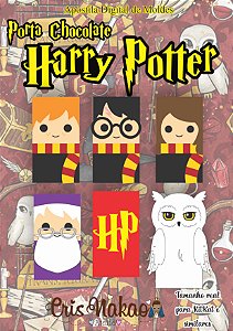Apostila de Moldes DIGITAL - Porta Chocolate Harry Potter