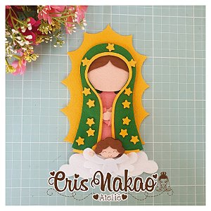 Recorte em Feltro - Santinhos Nossa Senhora de Guadalupe - unidade