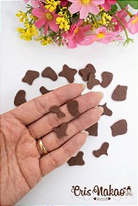 Recortes em feltro - Manchinhas para animais - 50 unidades
