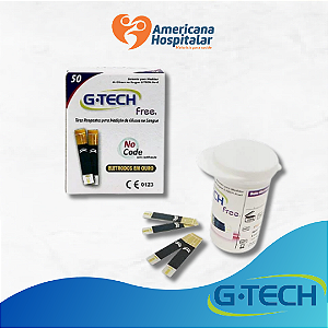 Tiras Reagentes para Medição de Glicose - G-Tech