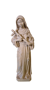 Santa Rita de Cassia - 16,5 cm - Natural.