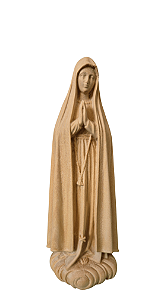 Nossa Senhora de Fátima - 20 cm - Natural.