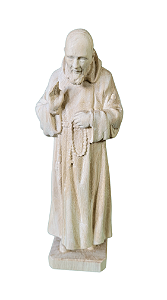 Padre Pio - 14,25 cm - Natural