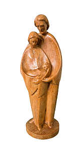 Sagrada Família - 20 cm - Encerada.