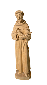 São Francisco com Pombas - 19 cm - Natural