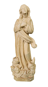 Nossa Senhora da Conceição - 20 cm Natural.