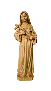 Santa Rita de Cassia - 21,5 cm - Encerado.