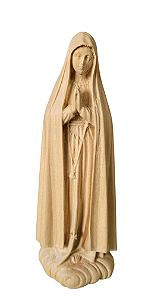 Nossa Senhora de Fátima - 15 cm - Natural.