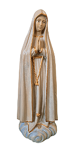 Nossa Senhora de Fátima - 20 cm - Colorida.
