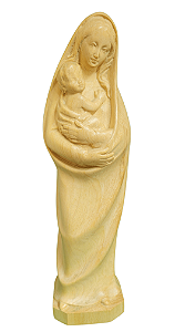 Nossa Senhora com Menino 23 cm - Encerado.