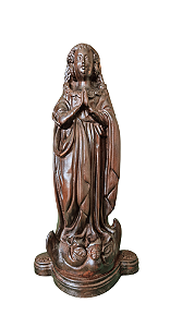 Nossa Senhora Aparecida Facsimile - 38 cm - Escurecida