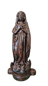 Nossa Senhora Aparecida Facsimile - 38 cm - Escurecida