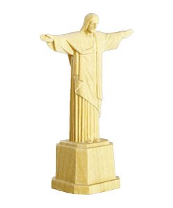 Cristo Redentor 8,5 cm Natural