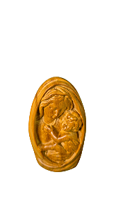 Nossa Senhora Clássica - 10 cm Encerada.