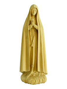 Nossa Senhora de Fátima - 9,2 cm - Natural.