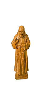 Padre Pio - 14,25 cm - Encerado.
