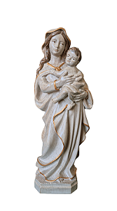 Nossa Senhora Barroca - 30 cm - Colorido.