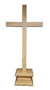 Cruz com Pedestal - 40 cm