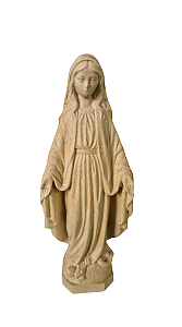 Nossa Senhora Das Graças - 15 cm - Natural.