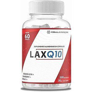 Lax Q10 Tratamento Para Os Efeitos Da Diabetes 60 Cápsulas - Original