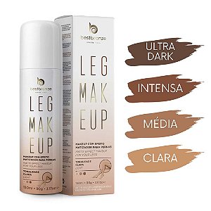 Leg Makeup Maquiagem Instantânea Para Pernas 150ml Best Bronze