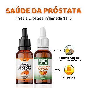 Gota Prost 30ml para Próstata + Prost Prevent 30ml Tratamento e Prevenção Da Próstata