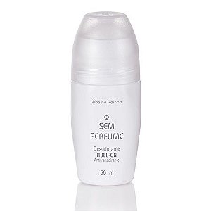 Desodorante Roll-on Antitranspirante Unissex Sem Perfume 50ml Abelha Rainha