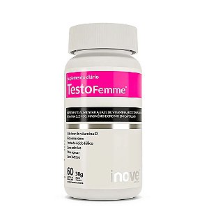 Testofemme Fórmula Feminina Inove Nutrition 60 cápsulas - Original